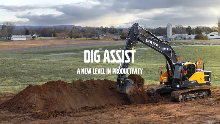Dig Assist: excavator applications made easier, faster and safer.