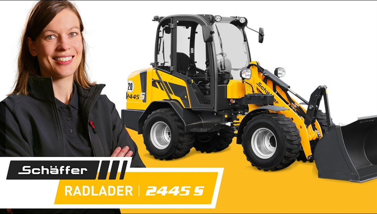 Schäffer Radlader 2445 S – Walk-around DE