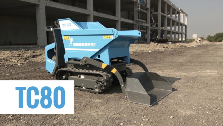 Messersi tracked dumper TC80 MTP