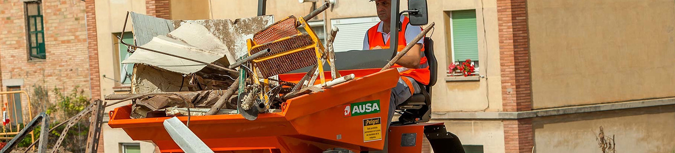 Dumper mit starrem Chassis