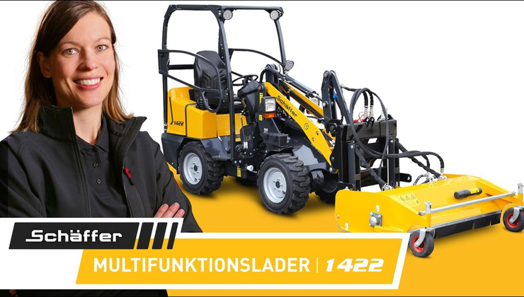 Schäffer Multifunktionslader 1422 – Walk-around DE